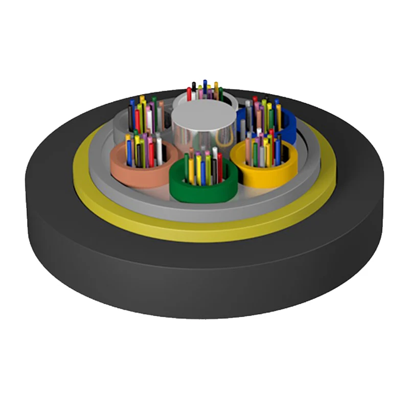 Lahat ng dielectric na pagsuporta sa sarili ng ADSS Aerial Fiber Optic Cable