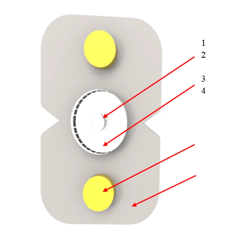 Invisible bow-type drop fiber optic cable