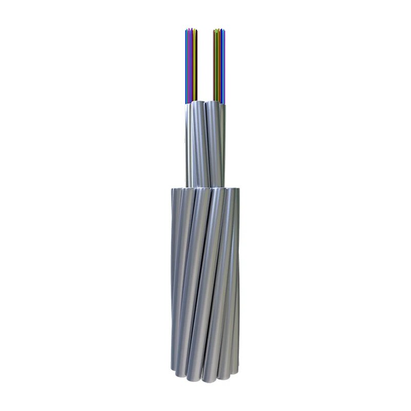 Stranded-tube optical fiber composite overhead ground wire