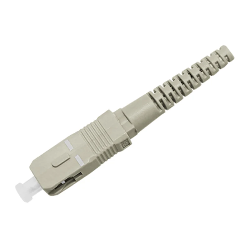 SC MM flat drop cable connector