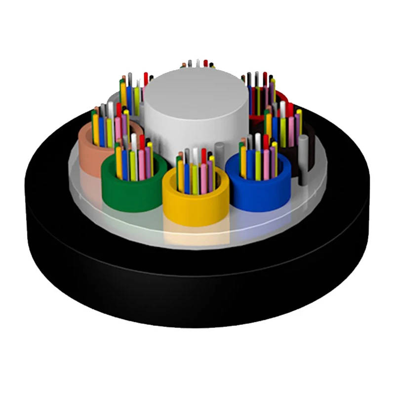Stranded non-metal na air-blowing micro cable