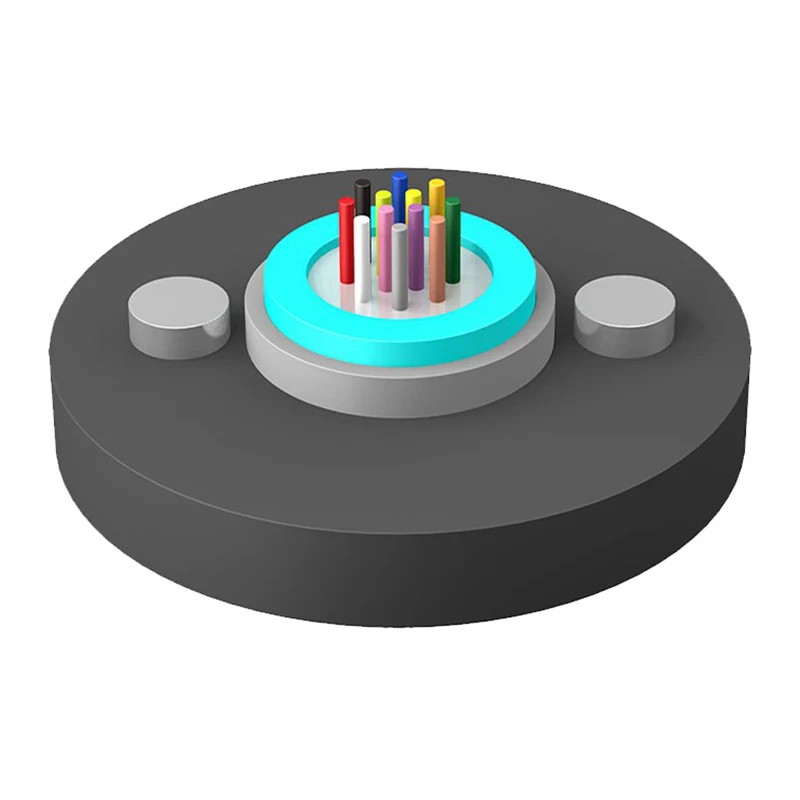 Uni-tube non-armored fiber optic cable